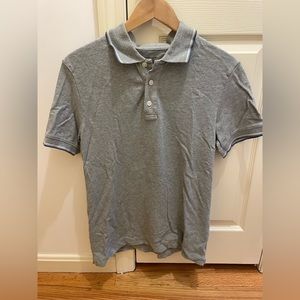 Men’s grey Banana Republic polo